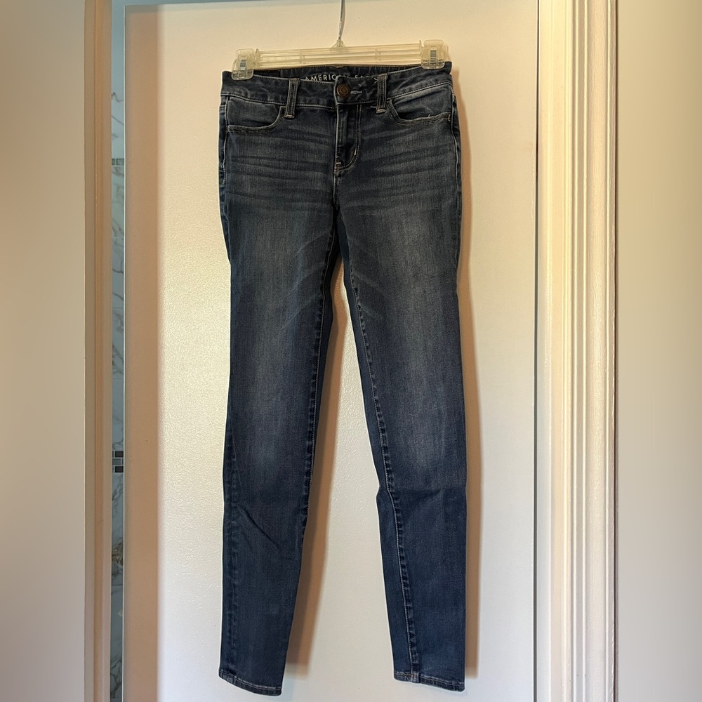 2 pairs of American Eagle Skinny Jeans